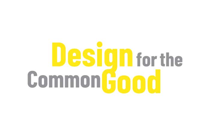 The Design for the common good logo